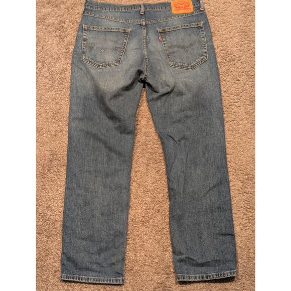 Levis 514 Mens Straight Fit Jeans 36x30 - Picture 4 of 4